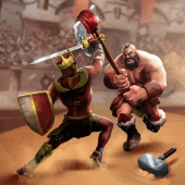 Affrontement des héros gladiateurs: Jeu de combat et de stratégie