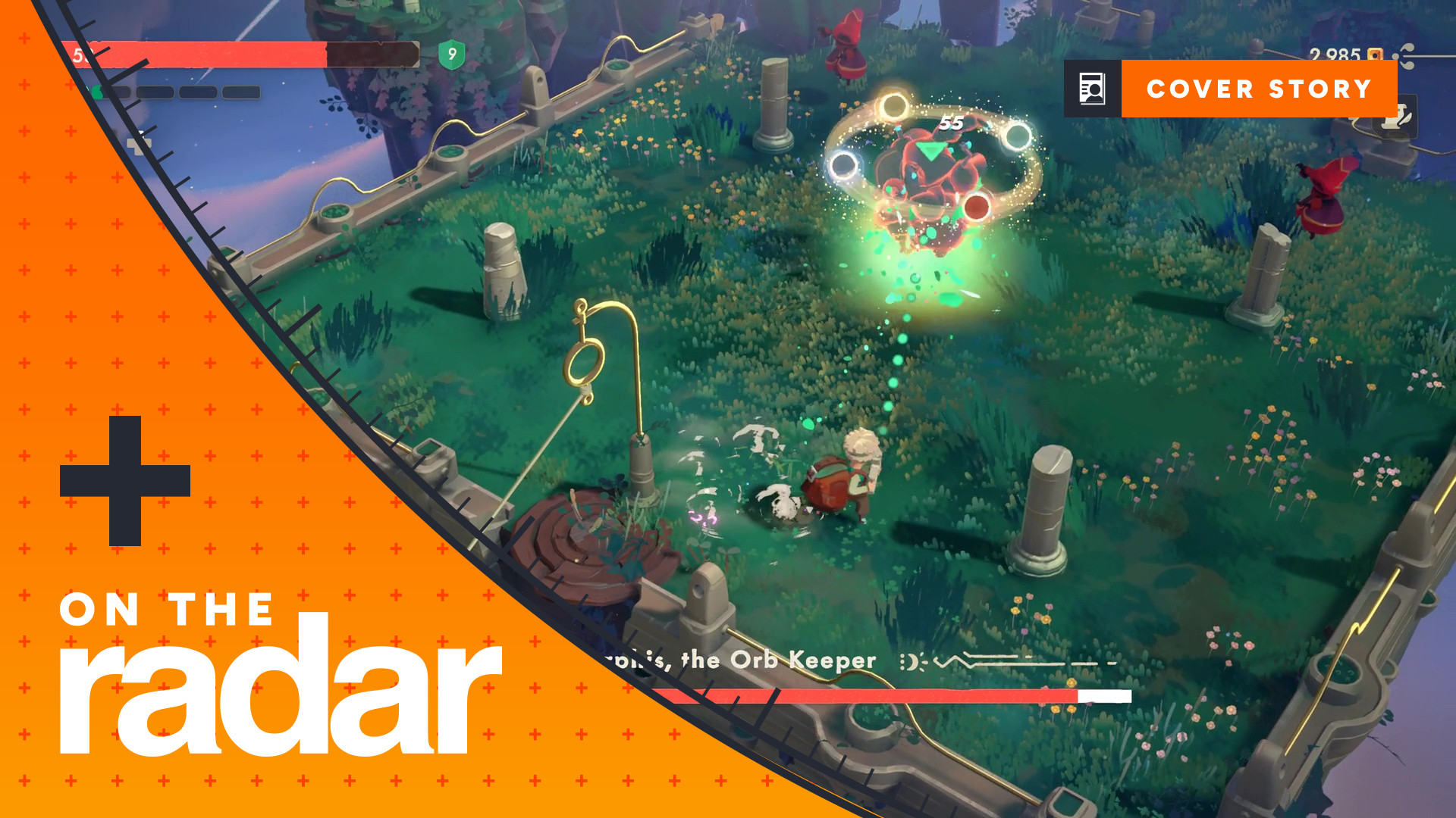 Fighting through Zephyr in Moonlighter 2